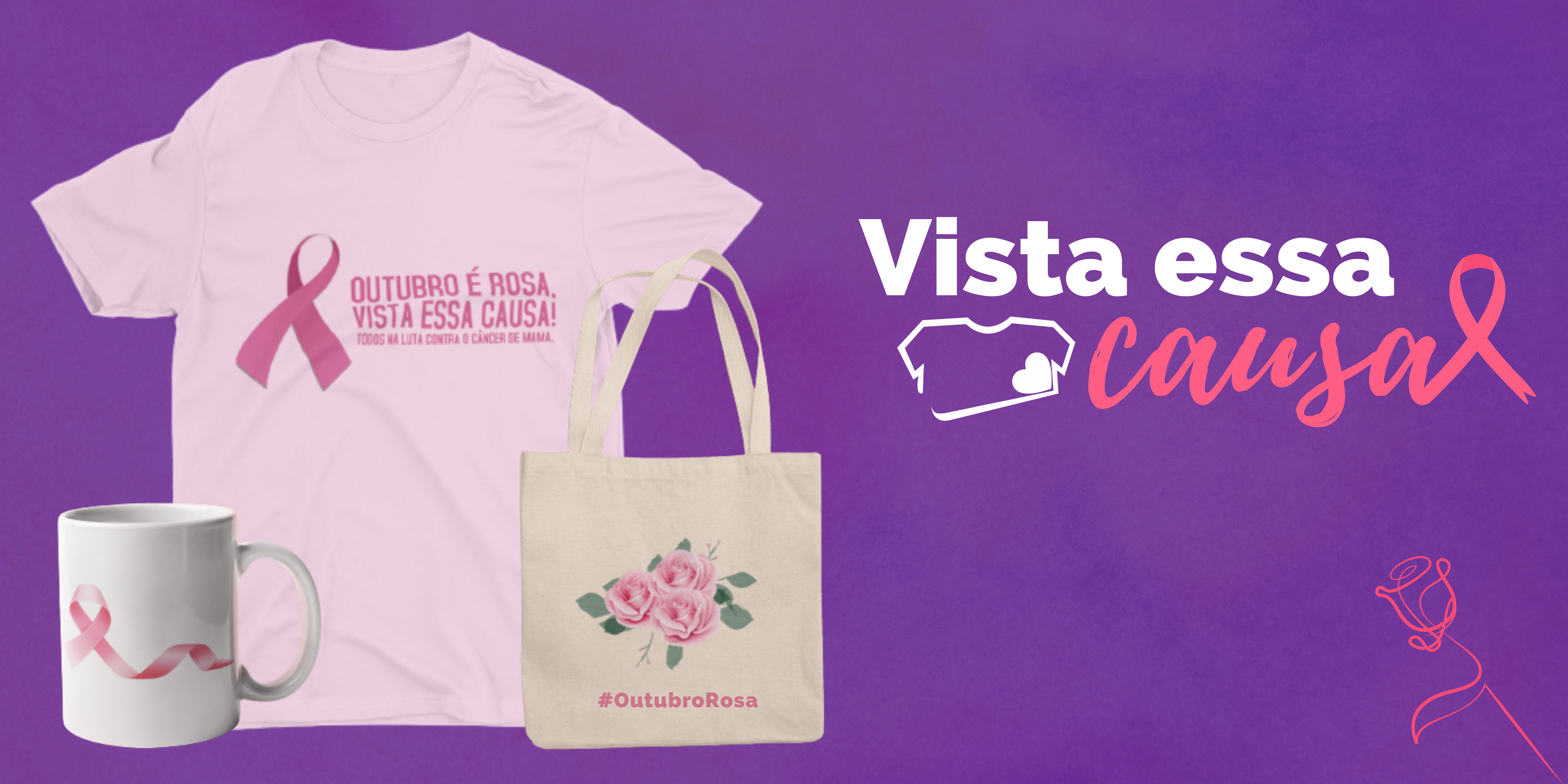 Camisa Outubro Rosa Camisa Outubro Rosa
